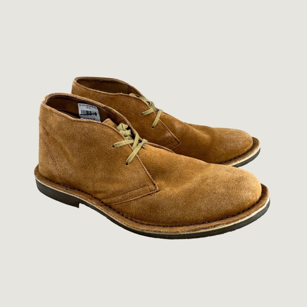 American Eagle Desert Chukka Boots Mens 10 Tan Suede Crepe Sole Casual Indie